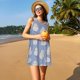 thumbnail image 3 of Fotbe Cute Fat Cat Vestido de Verano sin Mangas para Mujer – Vestido Midi Línea A, Estilo Camiseta Floral, Vestido Playero Casual y Fluido, 3 of 7