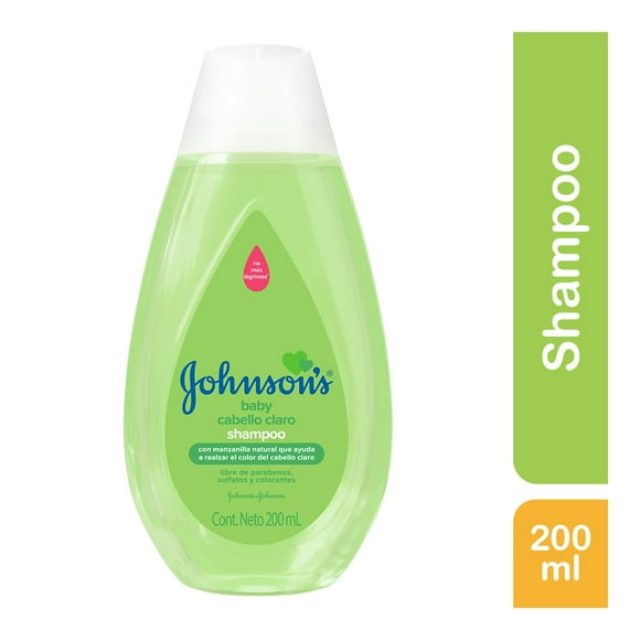 Shampoo Bebé JOHNSON'S Manzanilla 200ml