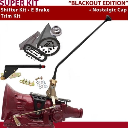 American Shifter 4L80E Shifter Kit 23 in. E Brake Trim Kit for D0FCB