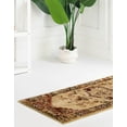 thumbnail image 3 of Rugs.com Saturn Collection Rug – 14 Ft Runner Cream Medium Rug Perfect For Hallways, Entryways, 3 of 8