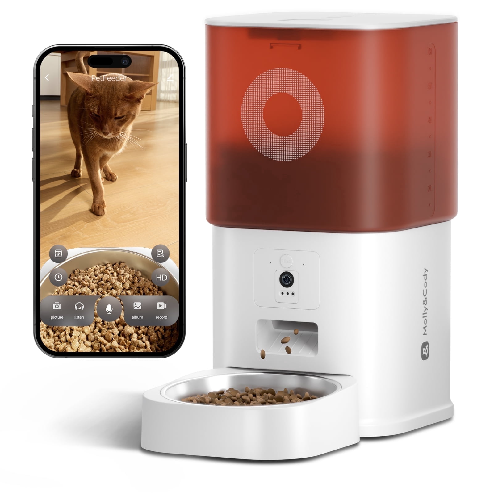 Automatic Cat Feeder with Camera