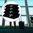 thumbnail image 4 of 4 etiquetas para equipaje, etiquetas con nombre para equipaje, etiquetas de dirección, etiquetas para maletas, etiquetas para equipaje. Negro, 4 of 7