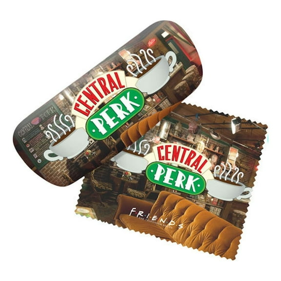 Spoontiques Friends Central Perk Eyeglass Case & Microfiber Cleaning Cloth