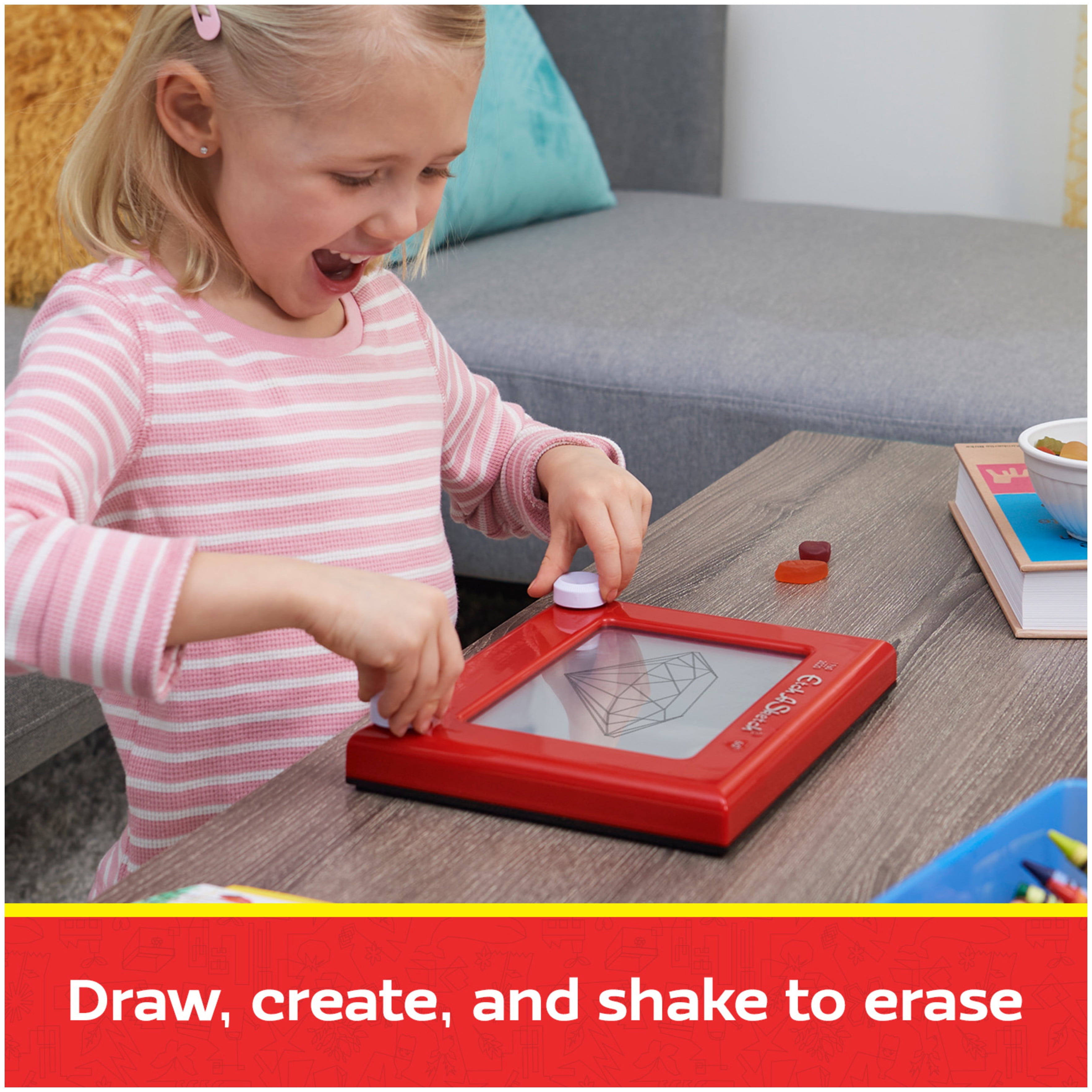 Etch A Sketch, Classic, Sustainable Version Drawing Toy 