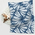 thumbnail image 6 of Yiaed Blue Shells Print Dog Blankets-Cat Blanket Washable for Couch Protection,Puppy Blanket, Soft Plush Reversible Throw Furniture Protector-Large, 6 of 8