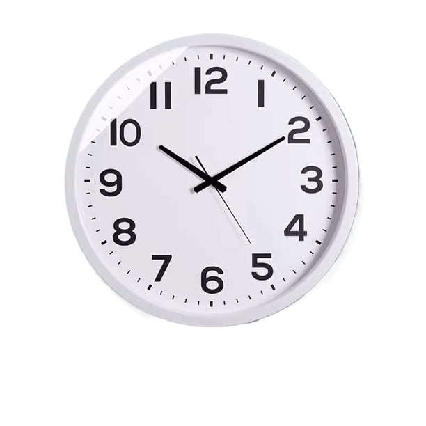 Reloj de pared grande y sencillo, elegante y silencioso for la sala de estar, reloj de pared for el vestíbulo, reloj de gran tamaño adecuado for salas de estar y salas de estudio
