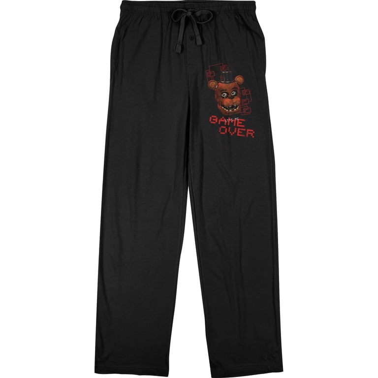Five Nights at Freddy's FNAF Adult PJ Fazbear Men's Game Over