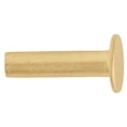thumbnail image 1 of Zelikovitz Tubular Rivets – Brass or Copper Plated – 100 Pack – 5/16", 7/16", 9/16" for Leathercraft & DIY, 1 of 2