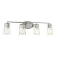 thumbnail image 3 of Satin Nickel Four Light Bath Bar from the Sacremento Collection, 3 of 5