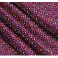 thumbnail image 3 of Soimoi Pink Cotton Poplin Fabric Insect,Sun & Cartoon Alphabets Text Fabric Prints by Yard 42 Inch Wide, 3 of 7