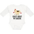 thumbnail image 3 of Inktastic Cute Chicken Farming Boys or Girls Long Sleeve Baby Bodysuit, 3 of 5
