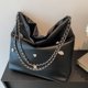 thumbnail image 1 of Bolso de moda para mujer, bolso Hobo 2023, bolso de mano con cadena, bolso de mano de gran capacidad Likrtyny Para Estrenar, 1 of 4
