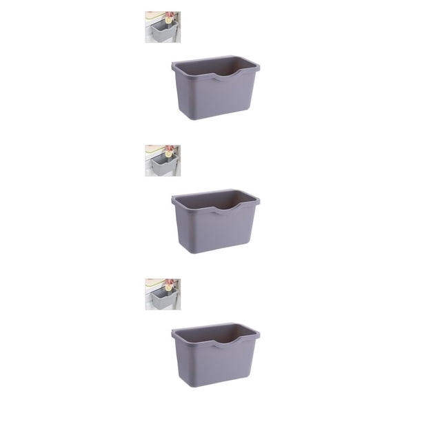Wosthever Cubo de basura colgante Cubo de basura para el hogar Cesta de sujeción Contenedores Tazón Mini Gabinete Puerta Cubo de basura para el hogar Type2 NO2 Wosthever CBP232179