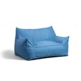 thumbnail image 2 of Big Joe Imperial Fufton Foam Filled Bean Bag Sofa with Removable Cover, Pacific Blue Union, Durable Woven Polyester, 5 feet Giant, 2 of 7