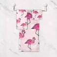 thumbnail image 5 of GZHJMY 3-Piece Towel Set,Pink Flamingo Polka Dot Bath Towel Sets, 1 Bath Towel, 1 Hand Towel, 1 Washcloth, Pink Flamingo Watercolor Polka Dot Absorbent Soft Towels Quick Drying for Bathroom, 5 of 7