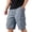 5# Gray, variant on Cargo Shorts Mens Knee Length Camo Casual Classic Relaxed Fit Drawstring Waist with Pockets Khaki M