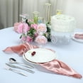 thumbnail image 6 of Balsa Circle 5 Pieces 20" Dusty Rose Satin Napkins Wedding Party, 6 of 8