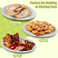 thumbnail image 5 of 12 In Compostable Plate, Natural Cashew Nuts (sugarcane Fiber), Daily Tableware - Disposable - Oval Shaped - Suitable for Microwave Heating - Gluten Free, 5 of 7