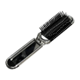 thumbnail image 1 of 2-in-1 Portable Folding Comb & Mirror - Diamond Air Cushion, Rhinestone Bling, Compact Travel Hair Brush & Makeup Tool, 1 of 6