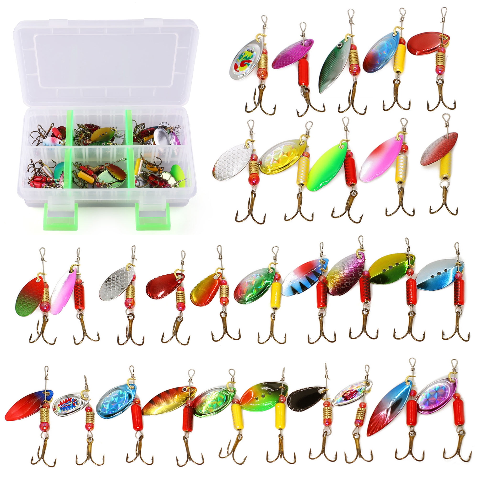Danielson Trout Kit with Lures and Tackle, 68 Pieces - Walmart.com
