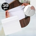 TRAHOO50 Packs White A7 Envelopes, 5x7 Self Seal Envelopes, for