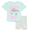 Aqua Geyser, variant on Baby Girls Graphic Tee and Bike Shorts Set, 2-Piece, Sizes 0/3M-6/9M
