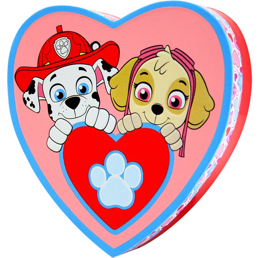PAW PATROL HEART BOX