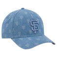 thumbnail image 3 of Unisex New Era  Denim San Francisco Giants A-Frame 9FORTY Adjustable Hat, 3 of 7