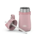 thumbnail image 4 of Thermos Baby Vacuum Insulated Stainless Steel Straw Bottle, 10oz, Rose, 4 of 6