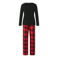 thumbnail image 5 of Christmas Family Pajamas Matching Sets Christmas Sleepwear Parent-Child Pjs Outfit for Christmas Holiday Xmas Party, 5 of 10