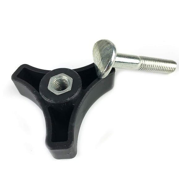 Plastic Handle Knob Nut Screw Bolt Replacement Lawn Mower Machine Parts Garden Tools Garden Trimmer Triangle Handle Lawn Mower Limit Handle Plastic Ha