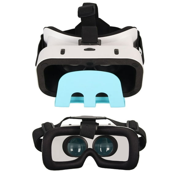 Virtual Reality Headset, Fit Head Adjustable Headband Immersive Visual Experience Adjustable Lens 3D Virtual Reality Headset for 3D Game