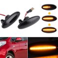 thumbnail image 1 of Car Side Marker Light, 2Pcs Heat- Turn Signal Light 26160-89900 / 26160-8990A Replacement Fit For Juke F15 Note E11 Amber Color, 1 of 8