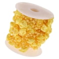 thumbnail image 4 of 2 Guirnaldas De De Perlas Artificiales De Rosa Satinada, Decoración De Boda DIY, Amarillo 2 piezas Hugo Cuerda de cuentas de flores, 4 of 8