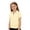 F-420Yellow, variant on ZHOGXU Toddler Kids Girls Polo Shirt Solid Color Short Sleeve Lapel Breathable Lightweight Tee Top For Everyday Wear,WN,5-6 Years