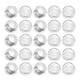 thumbnail image 1 of 30 topes de cadena de cuentas para persianas enrollables, transparentes, para cadenas de cuentas, persianas, hebillas, 1 of 7