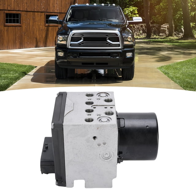ABS Control Module, Prevents Wheel Lockup Anti Lock Brake ABS Pump Assembly 68143491AA for Vehicle Replacement for 2500 3500 2017-2018