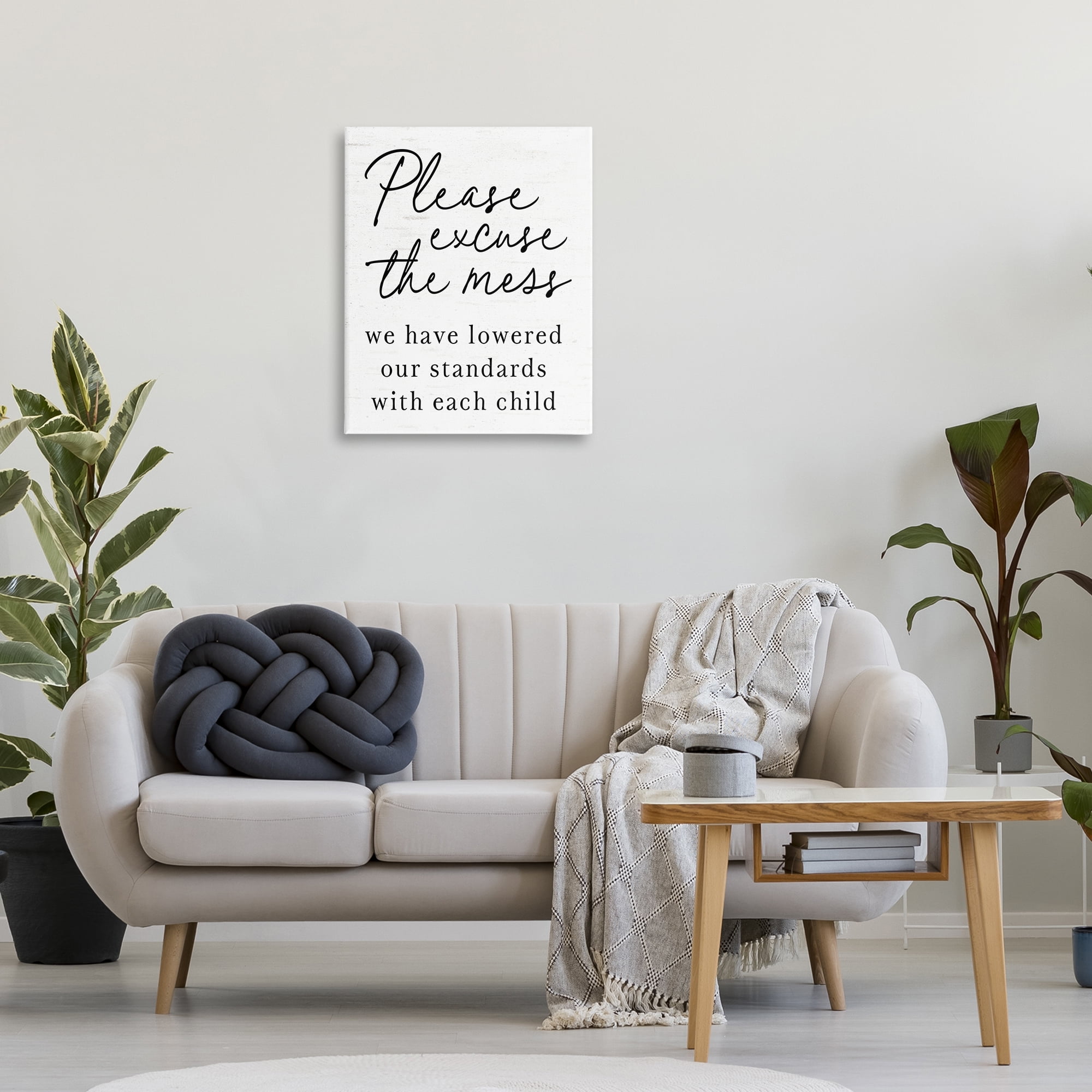 Lowered Stand With Each Child Canvas Wall Art, design by Lettered and Lined