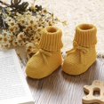 thumbnail image 6 of KINDXX Baby Booties First Walkers Cozy Shoes Warm Knit Soft Booties for Toddler Boy Girl, 6 of 6