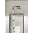 thumbnail image 4 of Innovations Lighting 208 Small Bell Small Bell 2 Light 15" Wide Bathroom Vanity Light -, 4 of 7