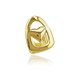 thumbnail image 4 of 18k Plated Gold Teeth Grills Top Tooth Grill Cap Fashionable Teeth Accessories Universal for Women Silver Single Peach Heart, 4 of 5