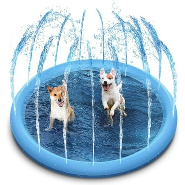 KwalityDEALZ Paws Splash - Inflatable Water Sprinkler Play Mat
