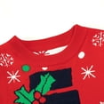 thumbnail image 4 of Meresysid Toddler Infant Kids Children's Christmas Sweater Boys And Girls Fall And Winter Sweater Red, 4 of 7