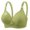 ZA-Green-womens bras, variant on Wiyuqeen Women's Wireless Push-up Bra Love Print Comfort Bras No Underwire Breathable Everyday T-Shirt Bra with Light Padding