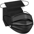 thumbnail image 1 of Mascarillas desechables negras ZTANPS de 3 capas, 100 unidades, 1 of 7