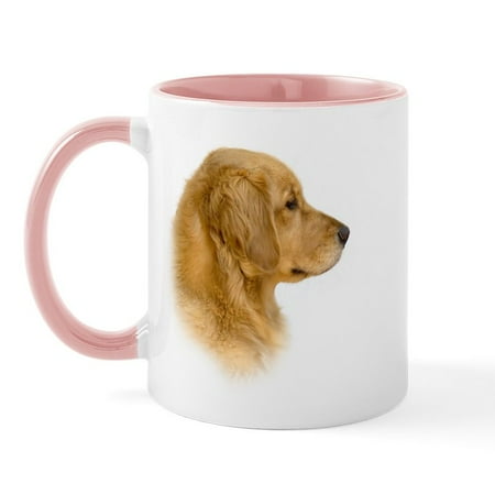 

CafePress - Golden Retriever Portrait Mug - 11 oz Ceramic Mug - Novelty Coffee Tea Cup