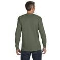 thumbnail image 2 of Gildan, The Adult Heavy Cottonâ„¢ 5.3 oz. Long-Sleeve T-Shirt - MILITARY GREEN - S, 2 of 2