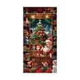 thumbnail image 2 of RuiJiao Christmas Door Cover - 91cm Wide x 203cm High (SDMT - 116) - Ideal for Holiday Decor, 2 of 9