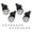 4pcs with brake, variant on luggage wheels,Luggage Suitcase Replacement Wheels a18,Heavy Load Trolley Casters Swivel Wheel Spare,DIY Left Right Wheel Repair parts Dual Roller,Load Bearing Durable Double Row 2pcs with brake