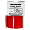 thumbnail image 2 of HOUSELABELS Compatible DYMO 30256 RED Shipping Labels (2-5/16" x 4") with REMOVABLE ADHESIVE, compatible with DYMO LW 450, 4XL, Rollo & Zebra Desktop Printers, 1 Roll /300 Labels, 2 of 9